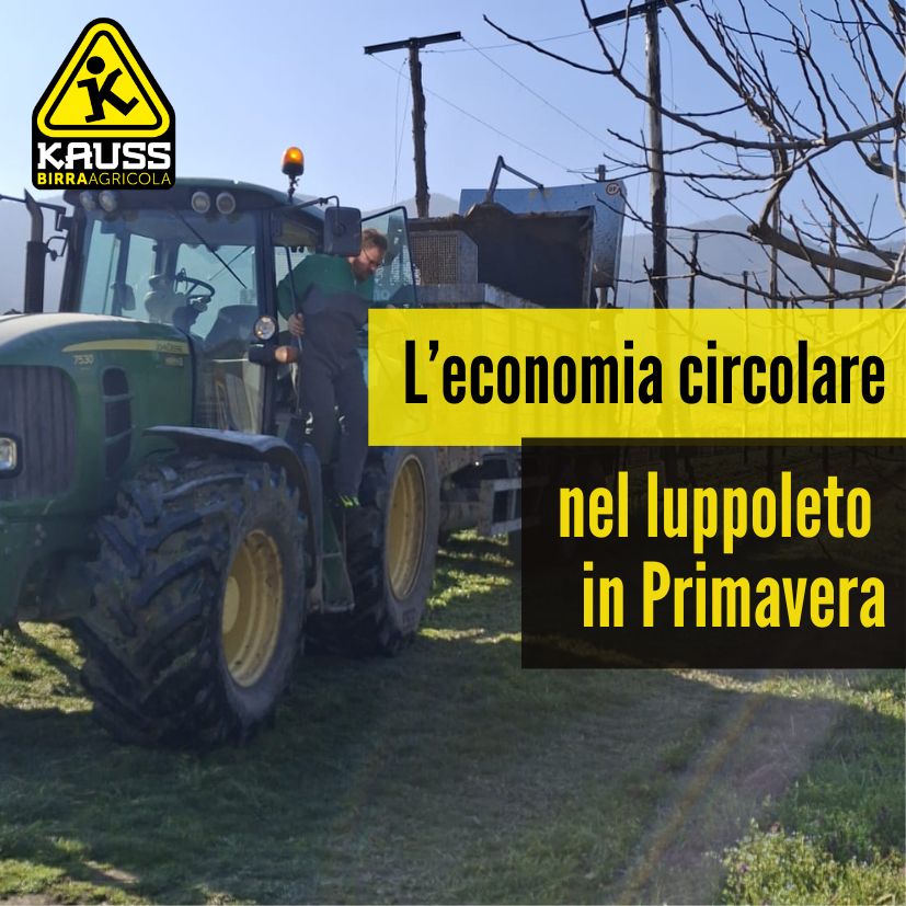 L'economia circolare del birrificio agricolo Kauss, dalla produzione di birra al campo