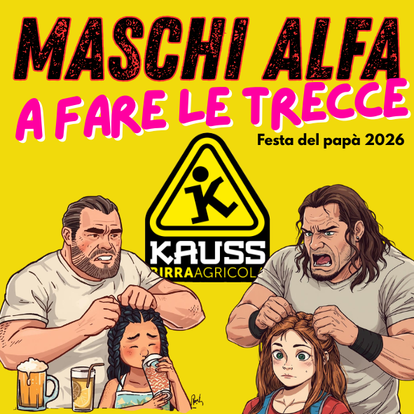 Maschi alfa a fare le trecce